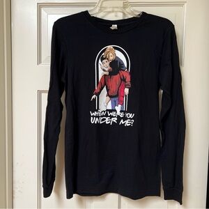 FRIENDS Cast Merch - Ross & Rachel "When Were You Under Me?" Longsleeve Shirt